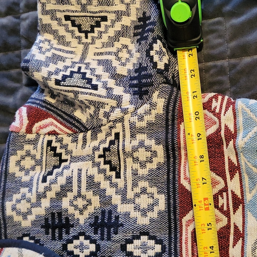 Flashback Thick Boho Tapestry Crop Jacket - image 7